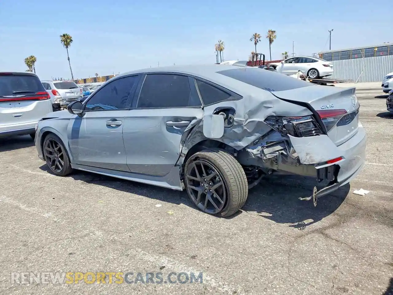 2 Photograph of a damaged car 2HGFE2F53SH583853 HONDA CIVIC 2025