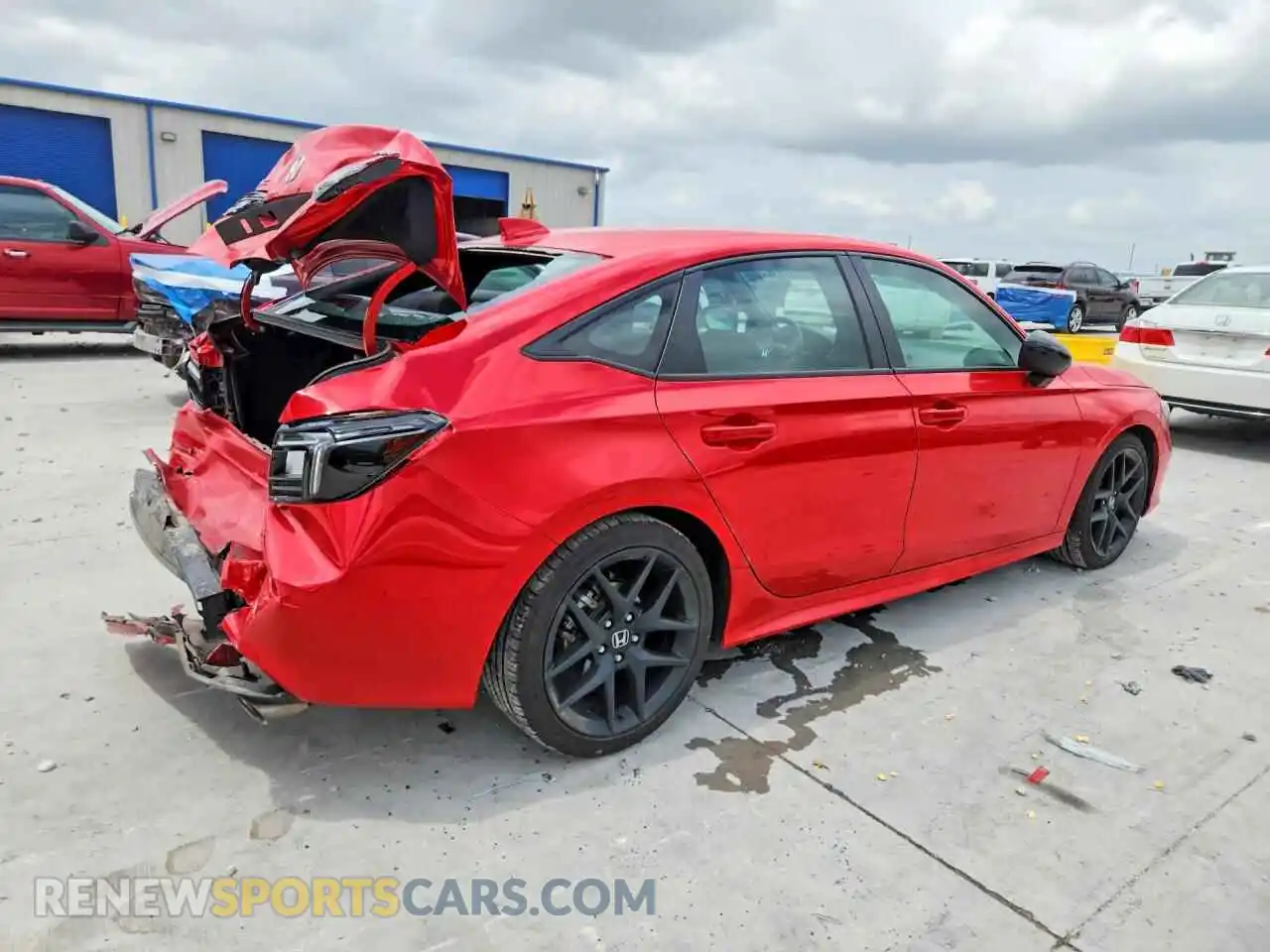 3 Photograph of a damaged car 2HGFE2F53SH594349 HONDA CIVIC 2025