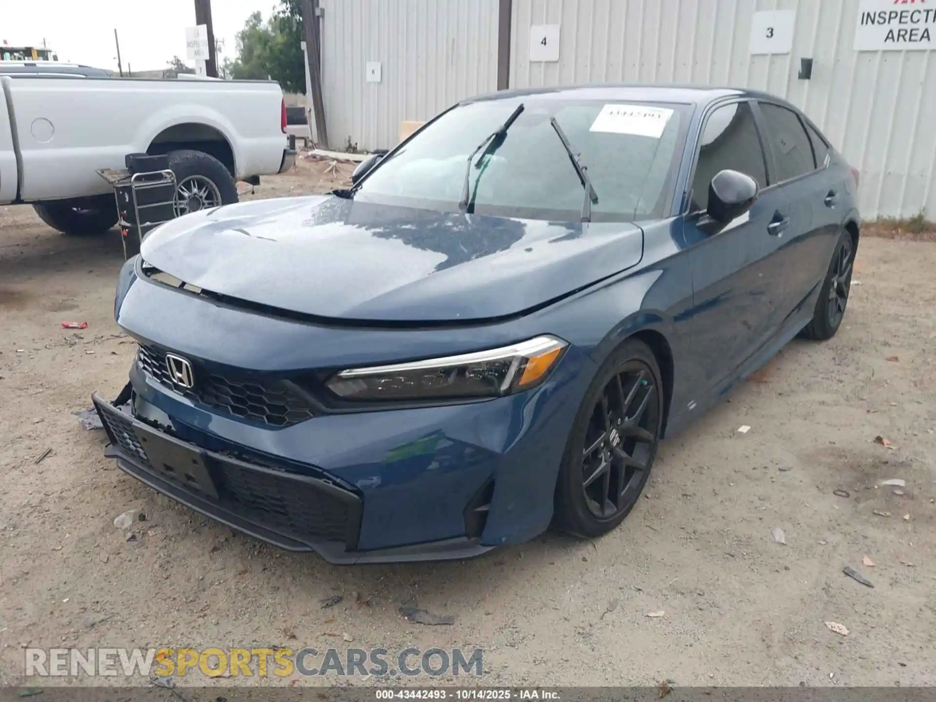 2 Photograph of a damaged car 2HGFE2F53SH596263 HONDA CIVIC 2025