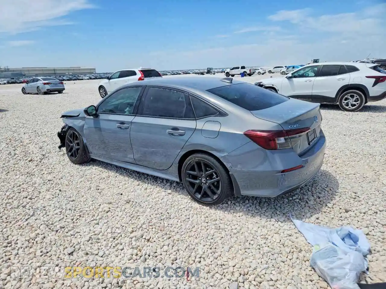 2 Photograph of a damaged car 2HGFE2F53SH606788 HONDA CIVIC 2025