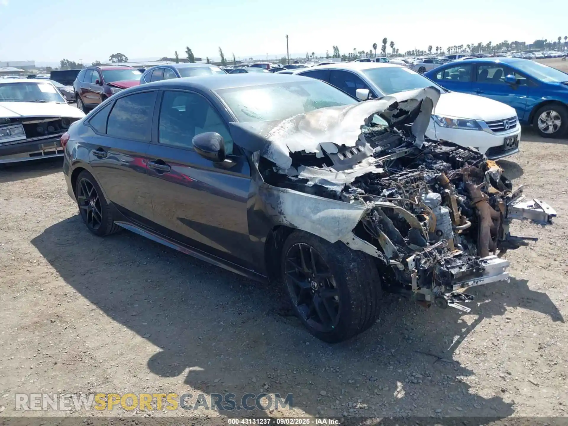 1 Photograph of a damaged car 2HGFE2F54SH508532 HONDA CIVIC 2025