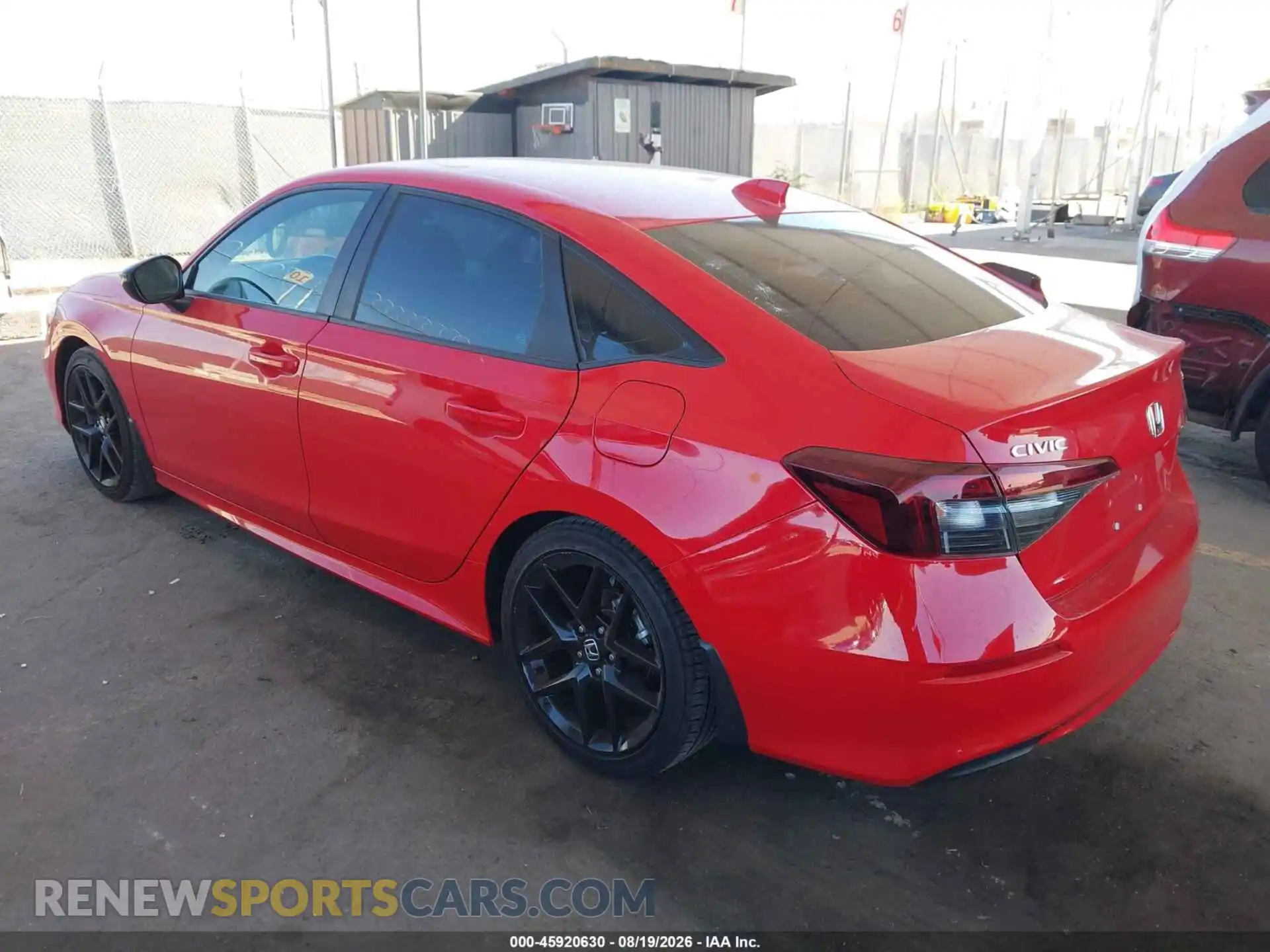 3 Photograph of a damaged car 2HGFE2F54SH511429 HONDA CIVIC 2025