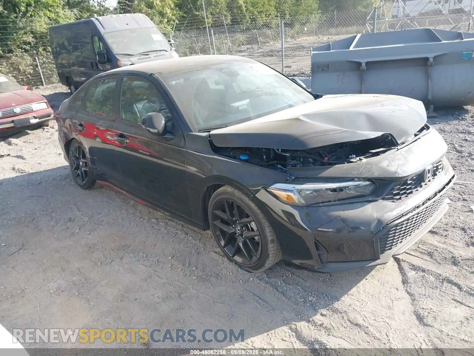 1 fotografías del automóvil dañado 2HGFE2F54SH511785 HONDA CIVIC 2025