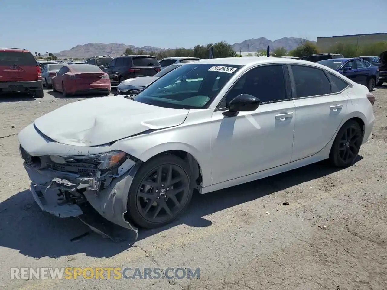 1 fotografías del automóvil dañado 2HGFE2F54SH513231 HONDA CIVIC 2025