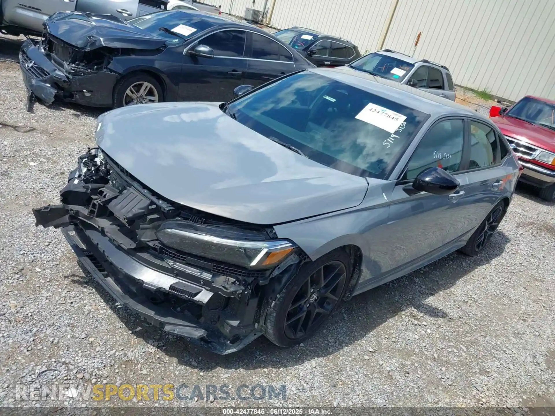 2 Photograph of a damaged car 2HGFE2F54SH516971 HONDA CIVIC 2025