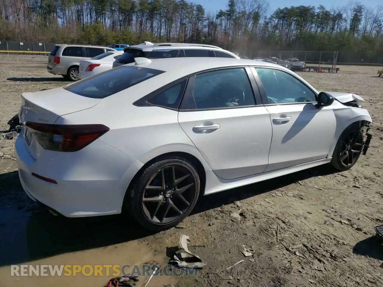 3 Photograph of a damaged car 2HGFE2F54SH526285 HONDA CIVIC 2025