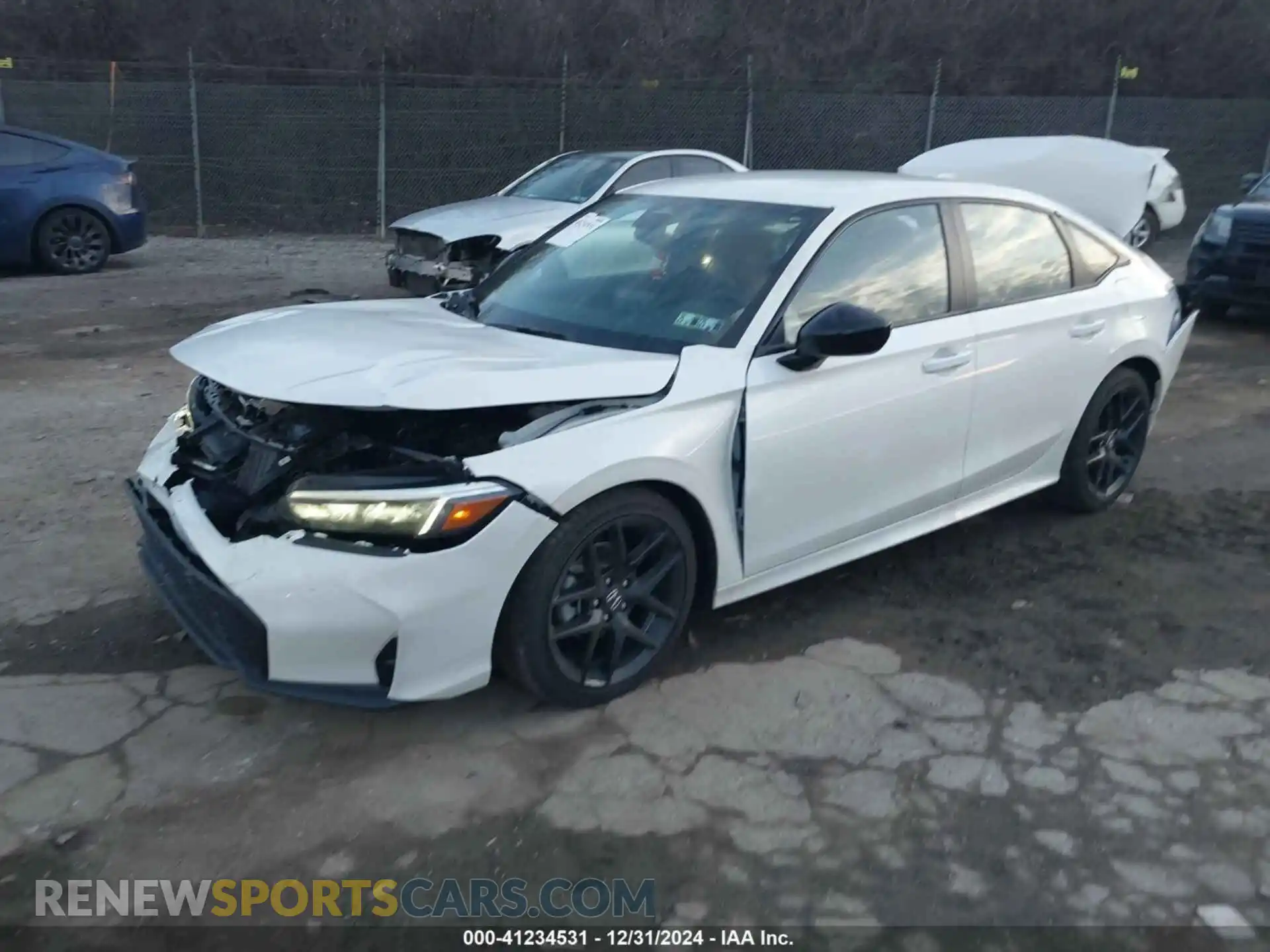 2 Photograph of a damaged car 2HGFE2F54SH537853 HONDA CIVIC 2025