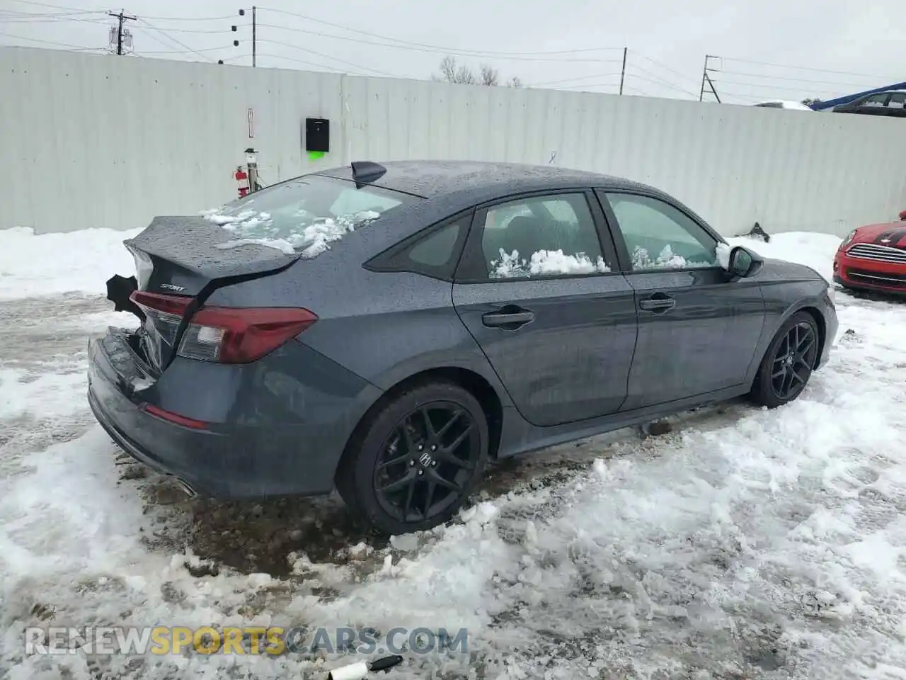 3 Photograph of a damaged car 2HGFE2F54SH538159 HONDA CIVIC 2025