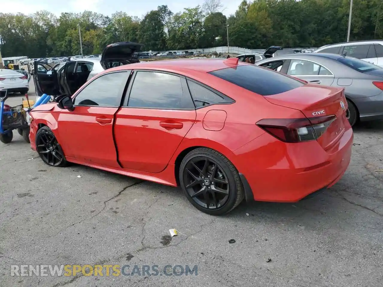 2 Фотография поврежденного автомобиля 2HGFE2F54SH538307 HONDA CIVIC 2025