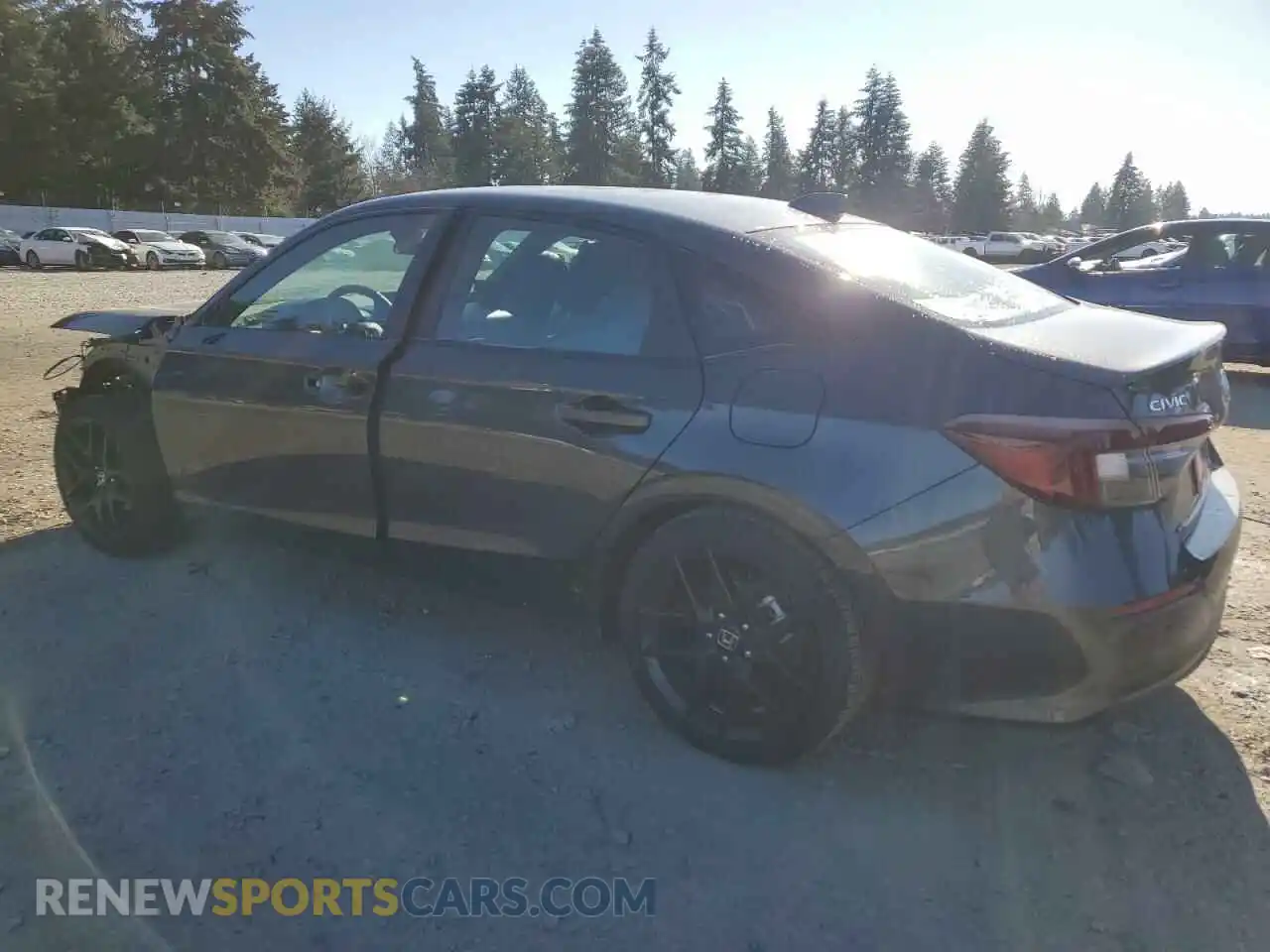 2 Photograph of a damaged car 2HGFE2F54SH557469 HONDA CIVIC 2025