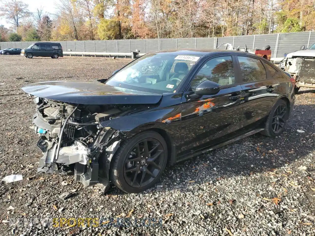 1 Photograph of a damaged car 2HGFE2F54SH557858 HONDA CIVIC 2025
