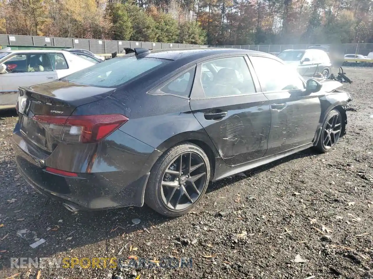3 Photograph of a damaged car 2HGFE2F54SH557858 HONDA CIVIC 2025