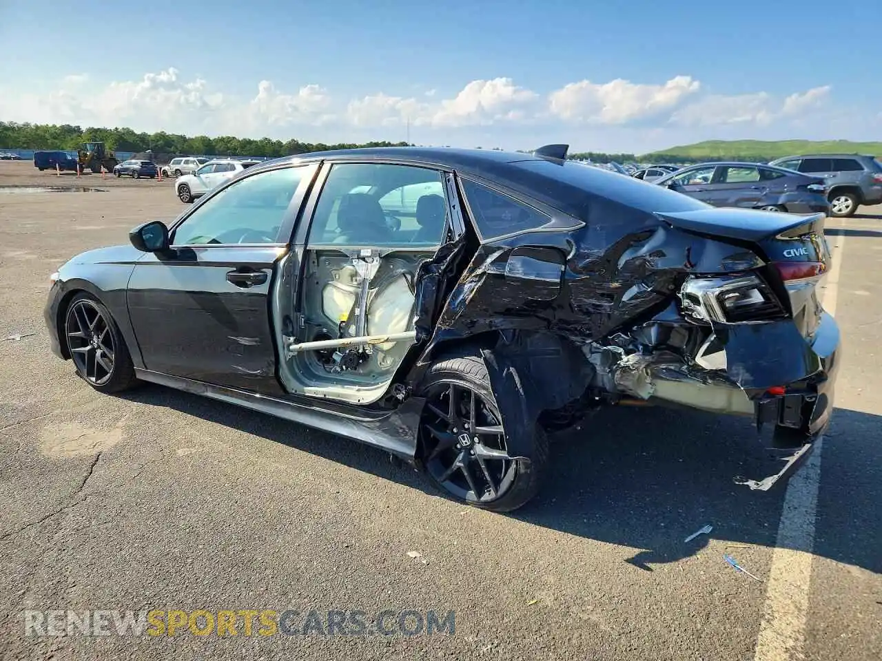 2 Фотография поврежденного автомобиля 2HGFE2F55SH503078 HONDA CIVIC 2025