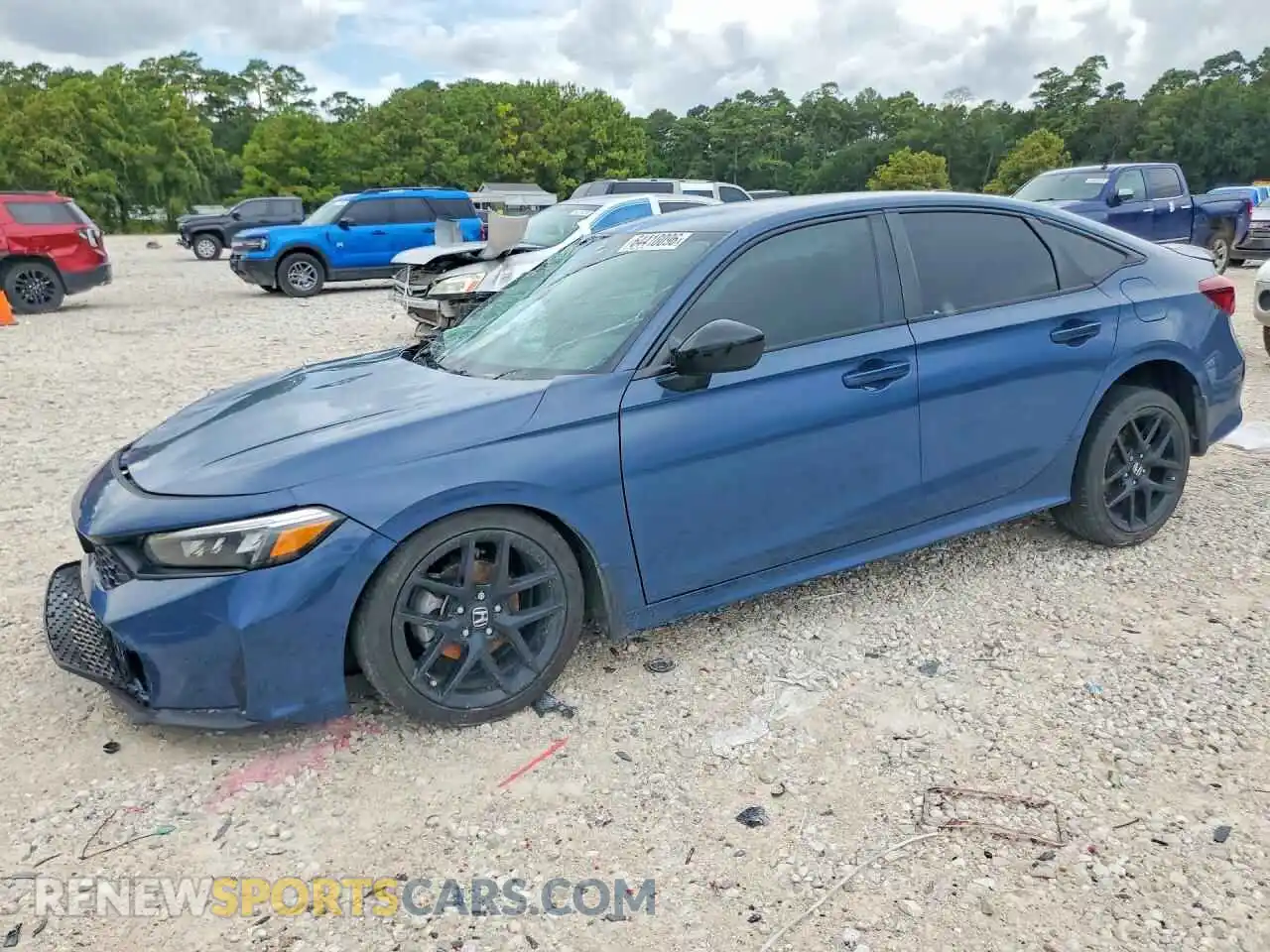 1 Photograph of a damaged car 2HGFE2F55SH506322 HONDA CIVIC 2025