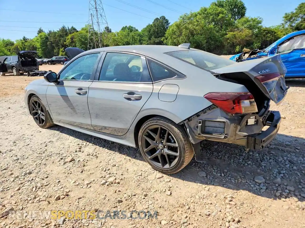 2 Фотография поврежденного автомобиля 2HGFE2F55SH511990 HONDA CIVIC 2025