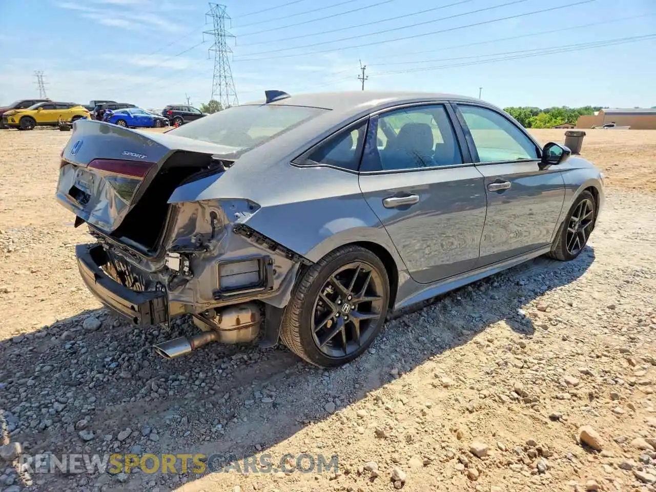 3 Фотография поврежденного автомобиля 2HGFE2F55SH511990 HONDA CIVIC 2025