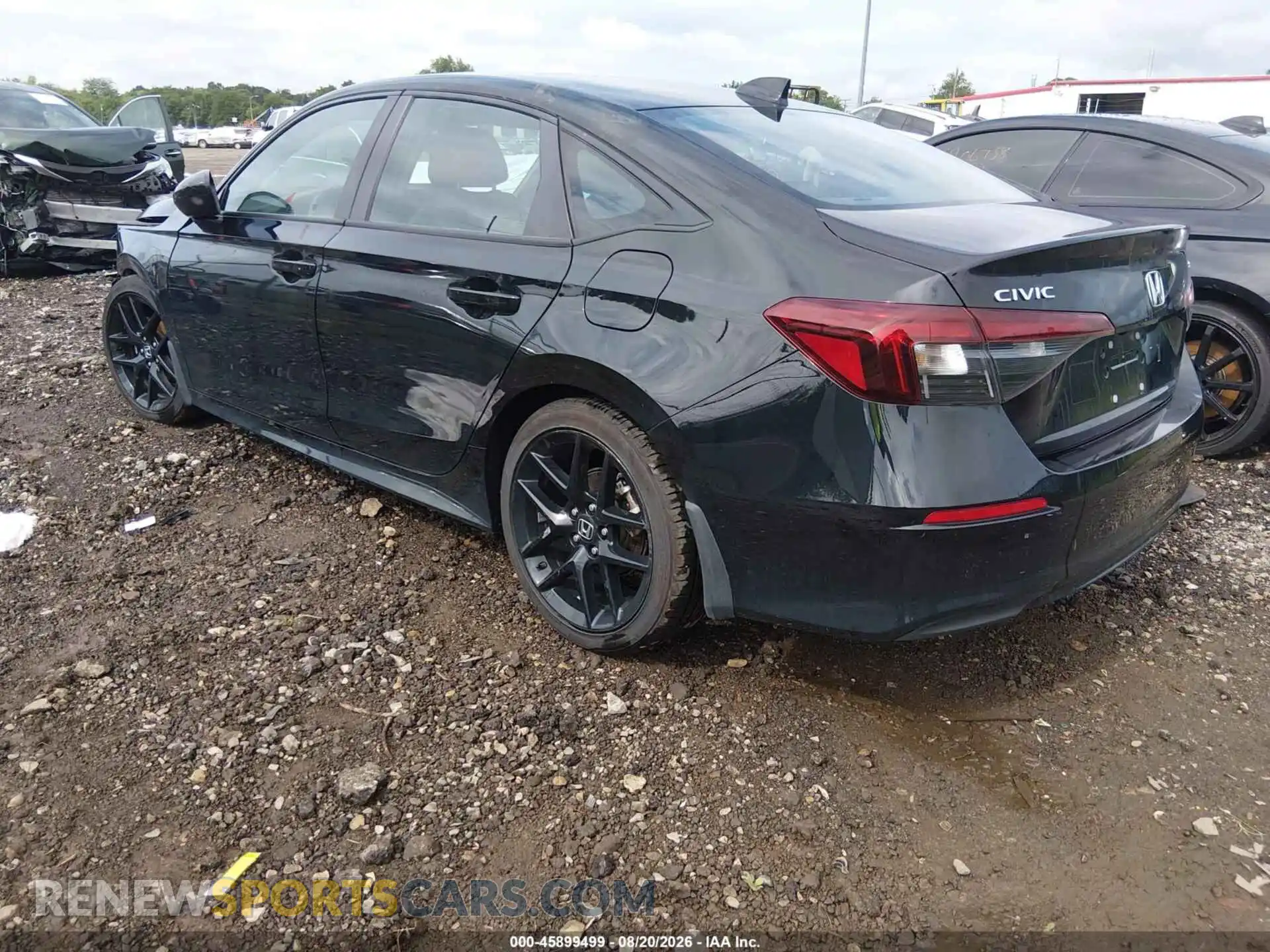 3 fotografías del automóvil dañado 2HGFE2F55SH512685 HONDA CIVIC 2025