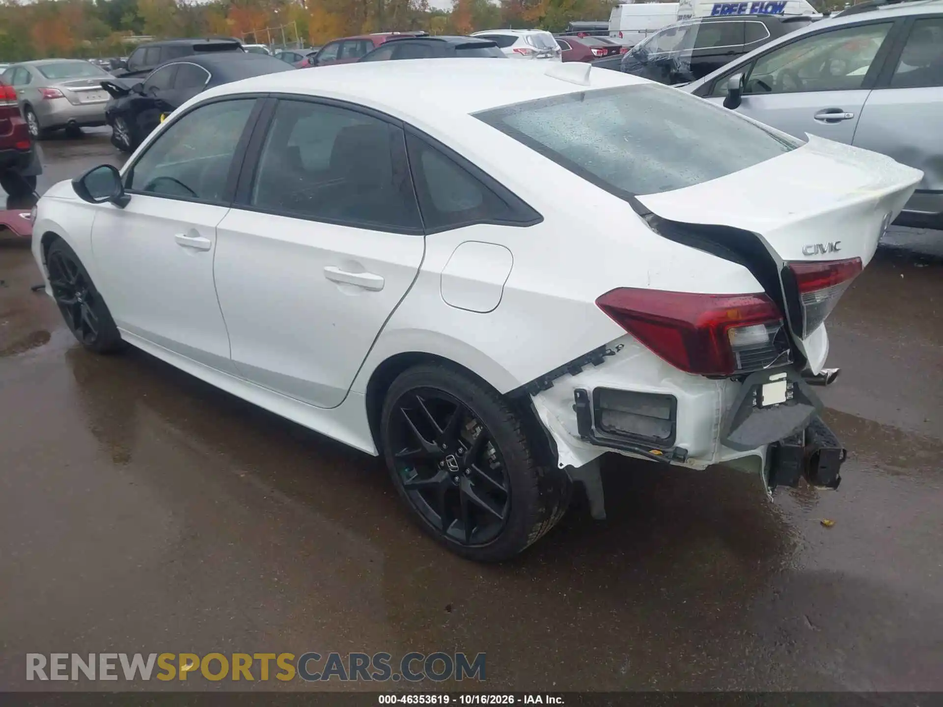 3 Photograph of a damaged car 2HGFE2F55SH513206 HONDA CIVIC 2025