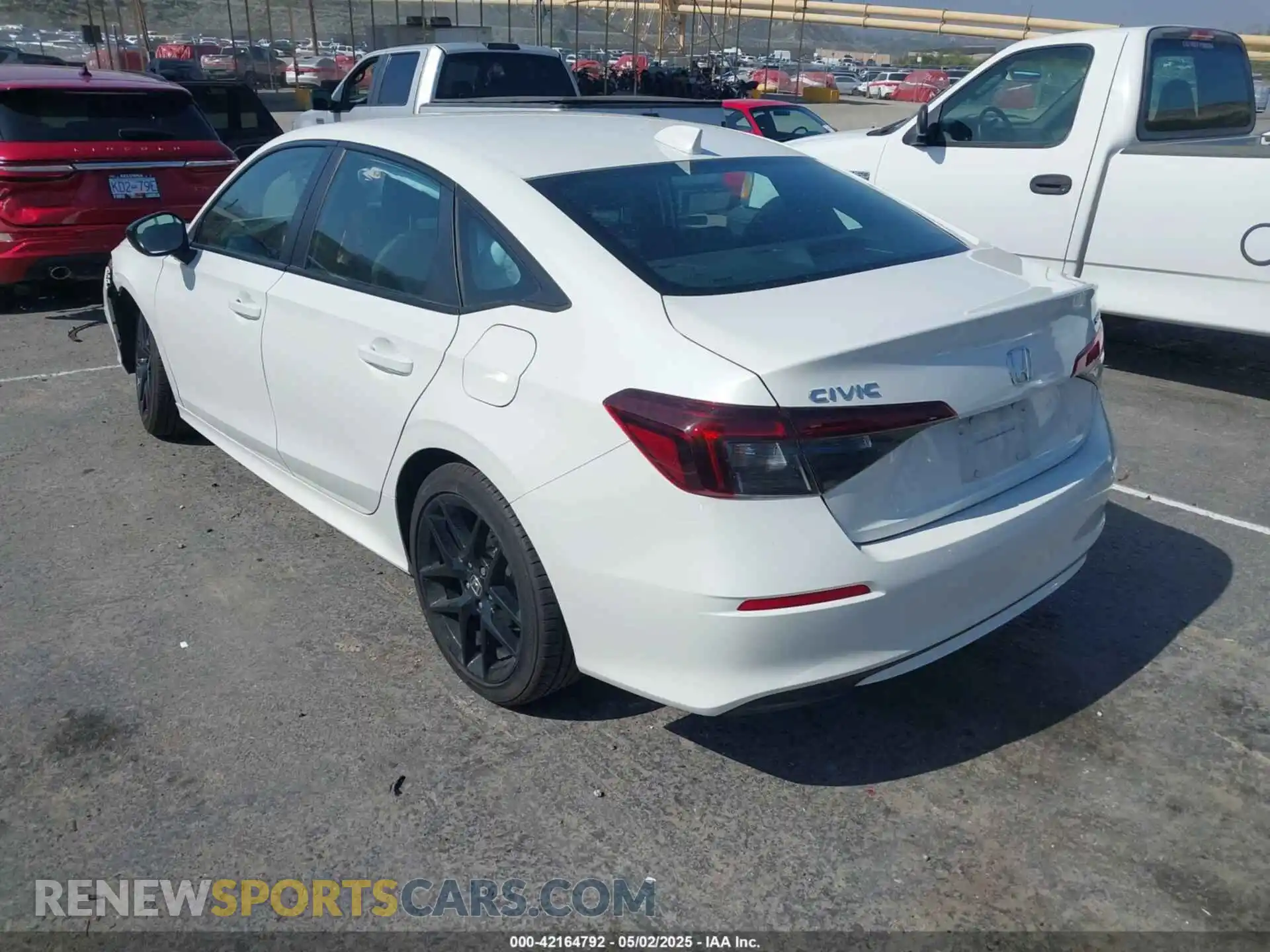 3 Photograph of a damaged car 2HGFE2F55SH522570 HONDA CIVIC 2025