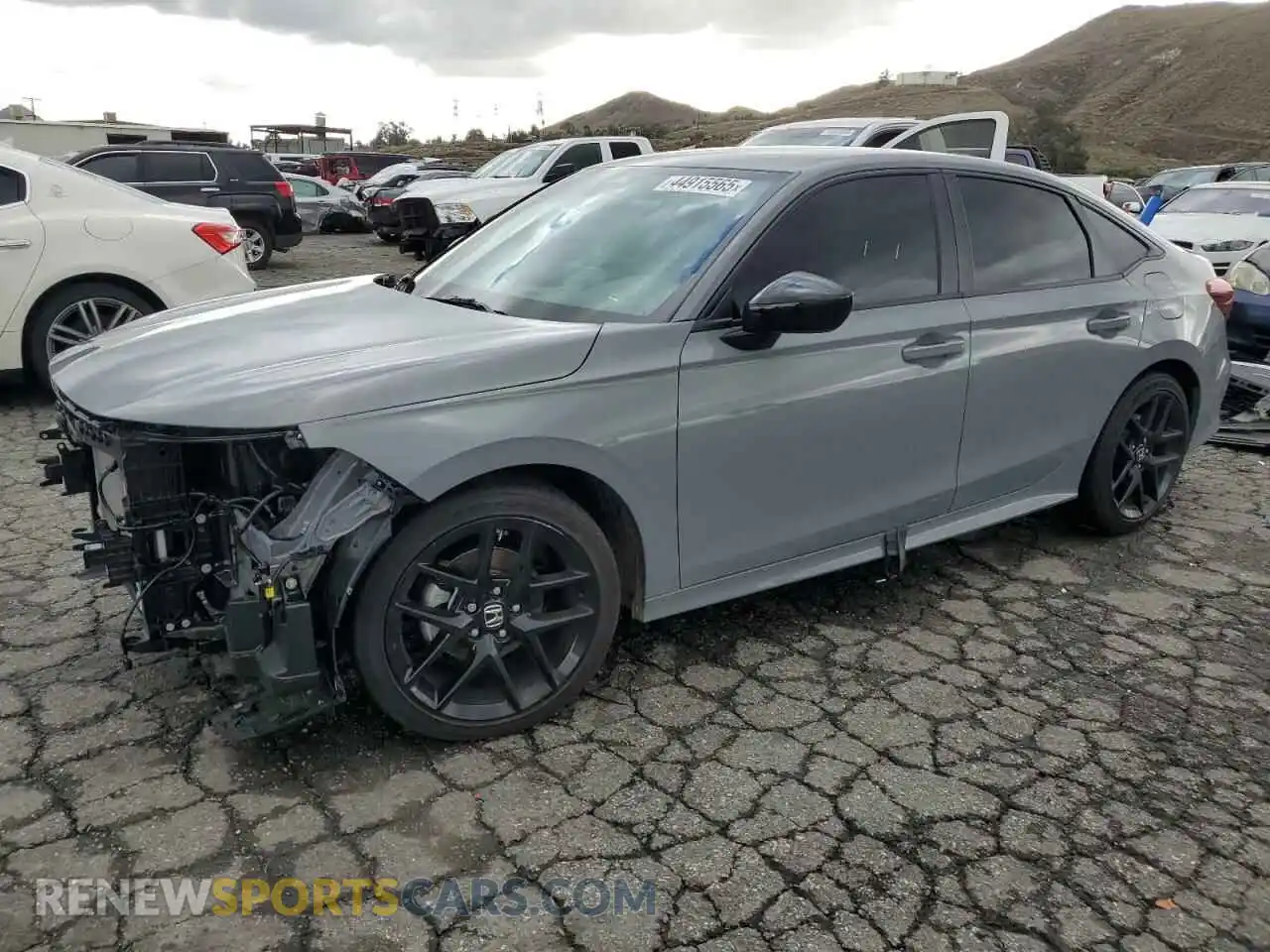 1 Photograph of a damaged car 2HGFE2F55SH524982 HONDA CIVIC 2025