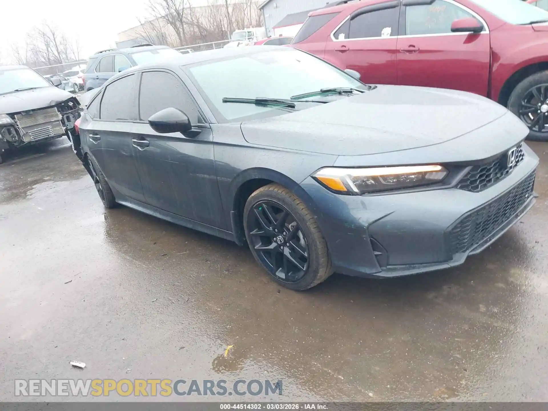 1 Photograph of a damaged car 2HGFE2F55SH526800 HONDA CIVIC 2025