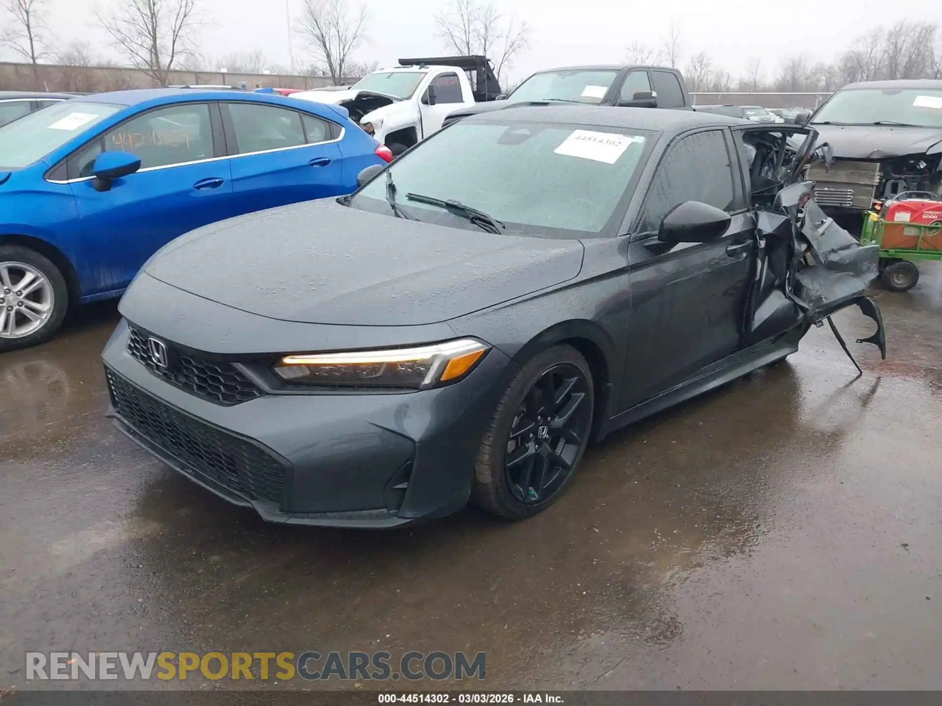 2 Photograph of a damaged car 2HGFE2F55SH526800 HONDA CIVIC 2025