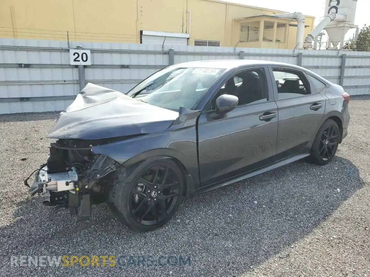 1 Photograph of a damaged car 2HGFE2F55SH531978 HONDA CIVIC 2025