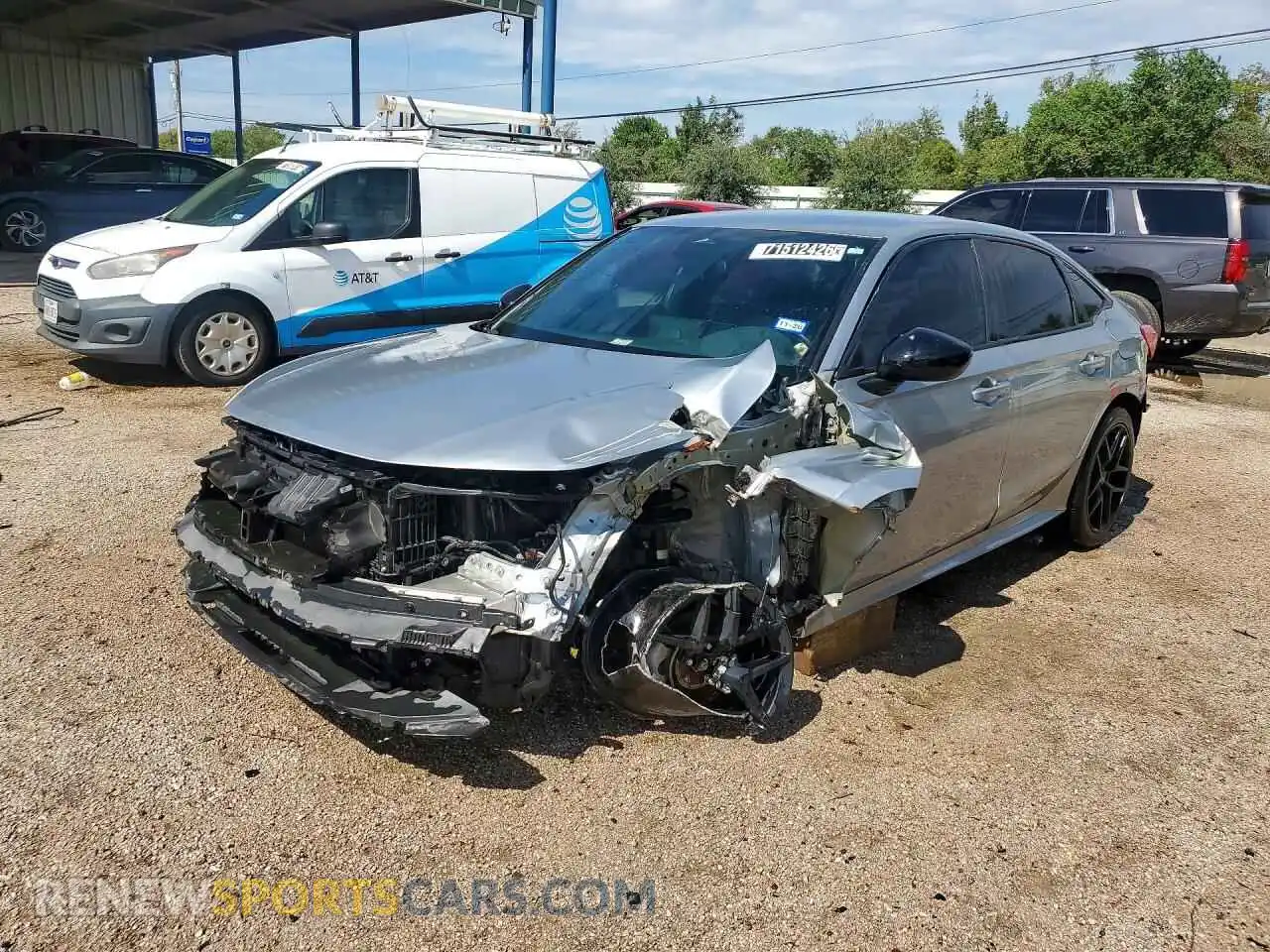 1 fotografías del automóvil dañado 2HGFE2F55SH539773 HONDA CIVIC 2025