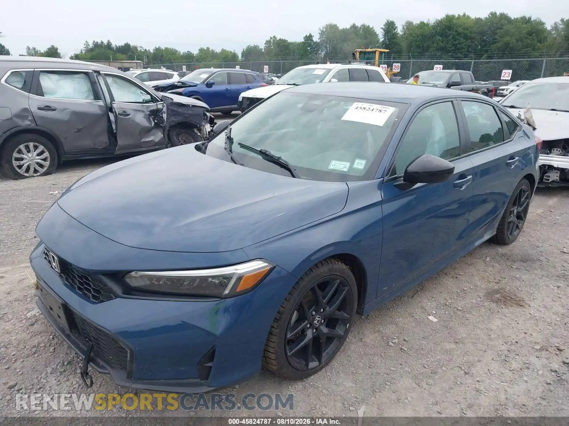 2 Photograph of a damaged car 2HGFE2F55SH540700 HONDA CIVIC 2025