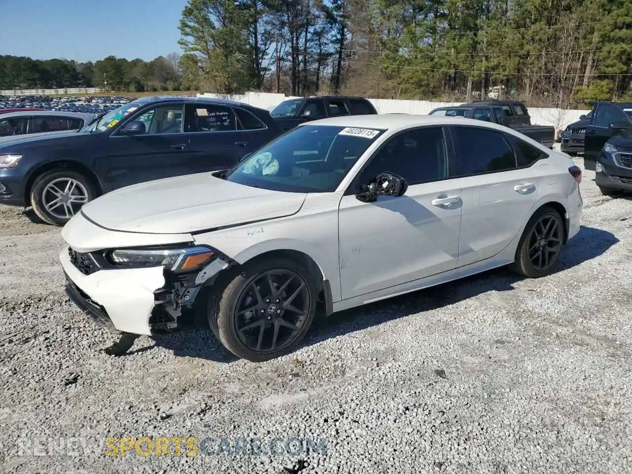 1 Photograph of a damaged car 2HGFE2F55SH541815 HONDA CIVIC 2025