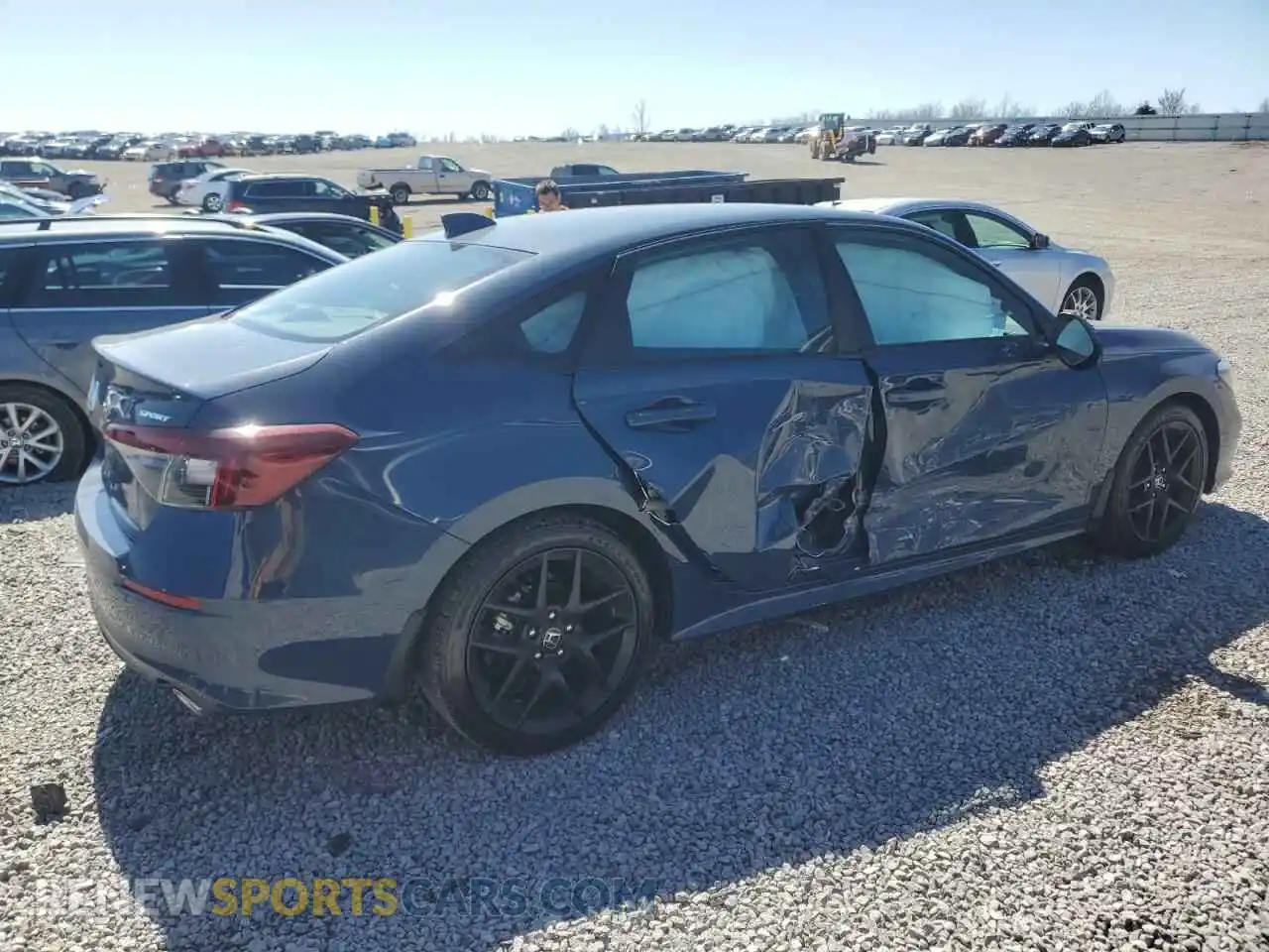 3 Photograph of a damaged car 2HGFE2F55SH559344 HONDA CIVIC 2025