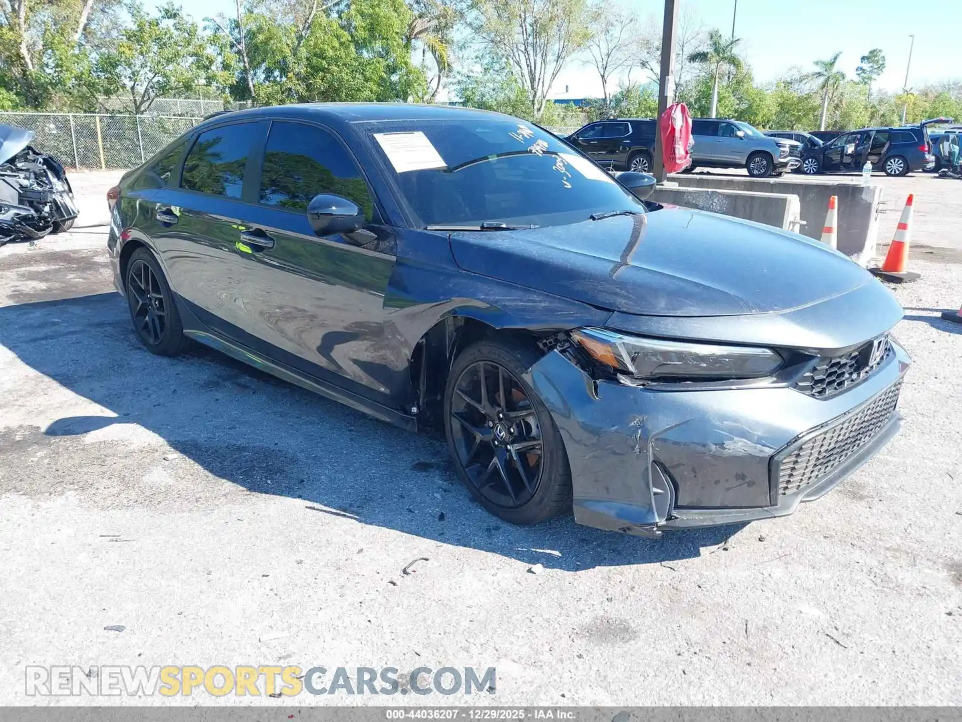 1 Photograph of a damaged car 2HGFE2F55SH573003 HONDA CIVIC 2025