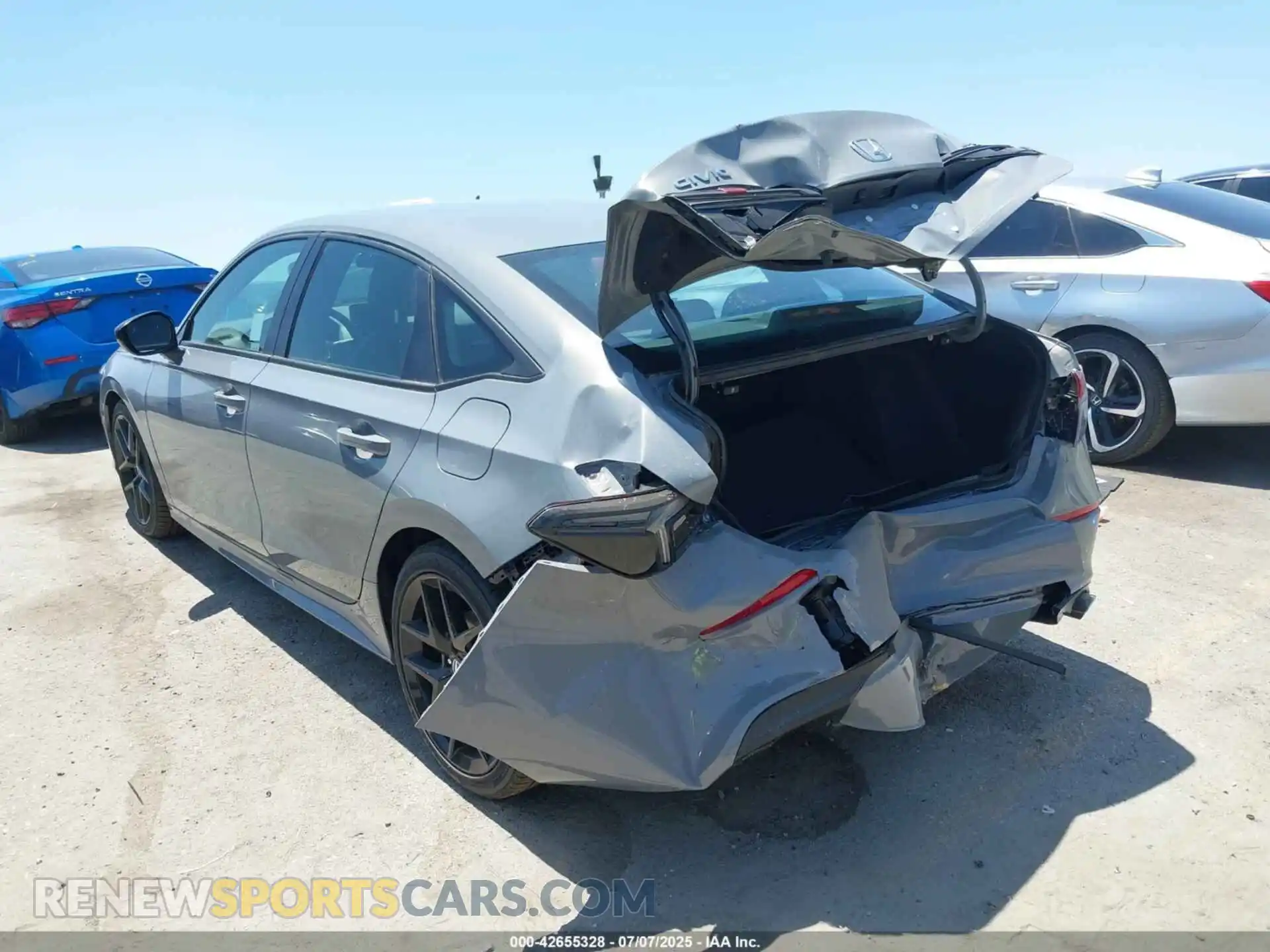 3 Photograph of a damaged car 2HGFE2F55SH581957 HONDA CIVIC 2025