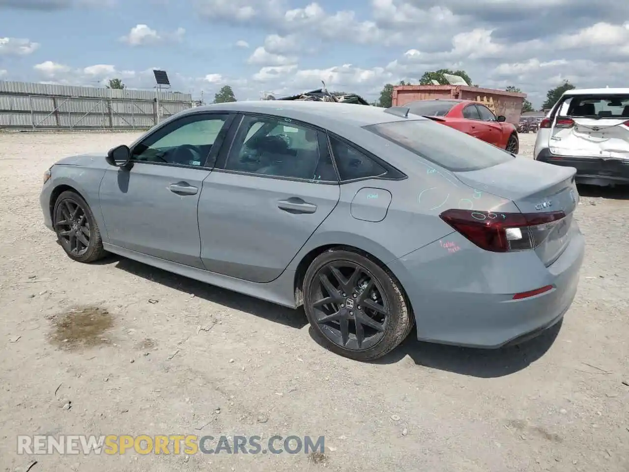 2 Photograph of a damaged car 2HGFE2F55SH582168 HONDA CIVIC 2025