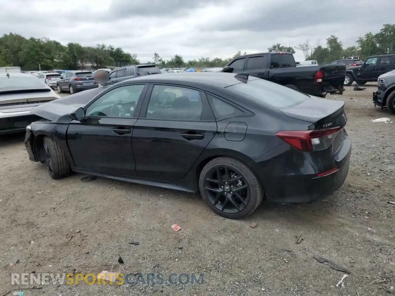 2 Photograph of a damaged car 2HGFE2F55SH583059 HONDA CIVIC 2025