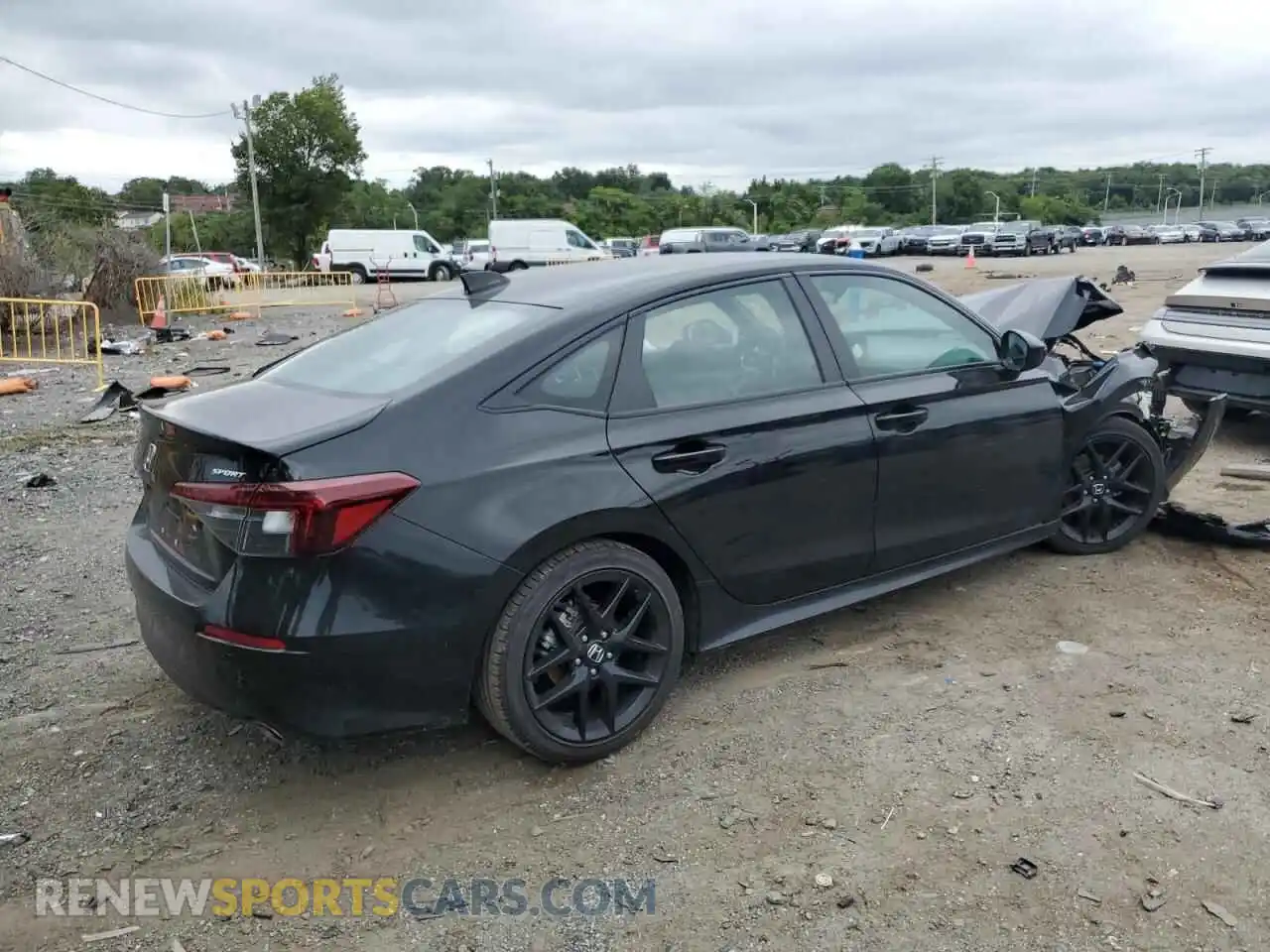 3 Photograph of a damaged car 2HGFE2F55SH583059 HONDA CIVIC 2025