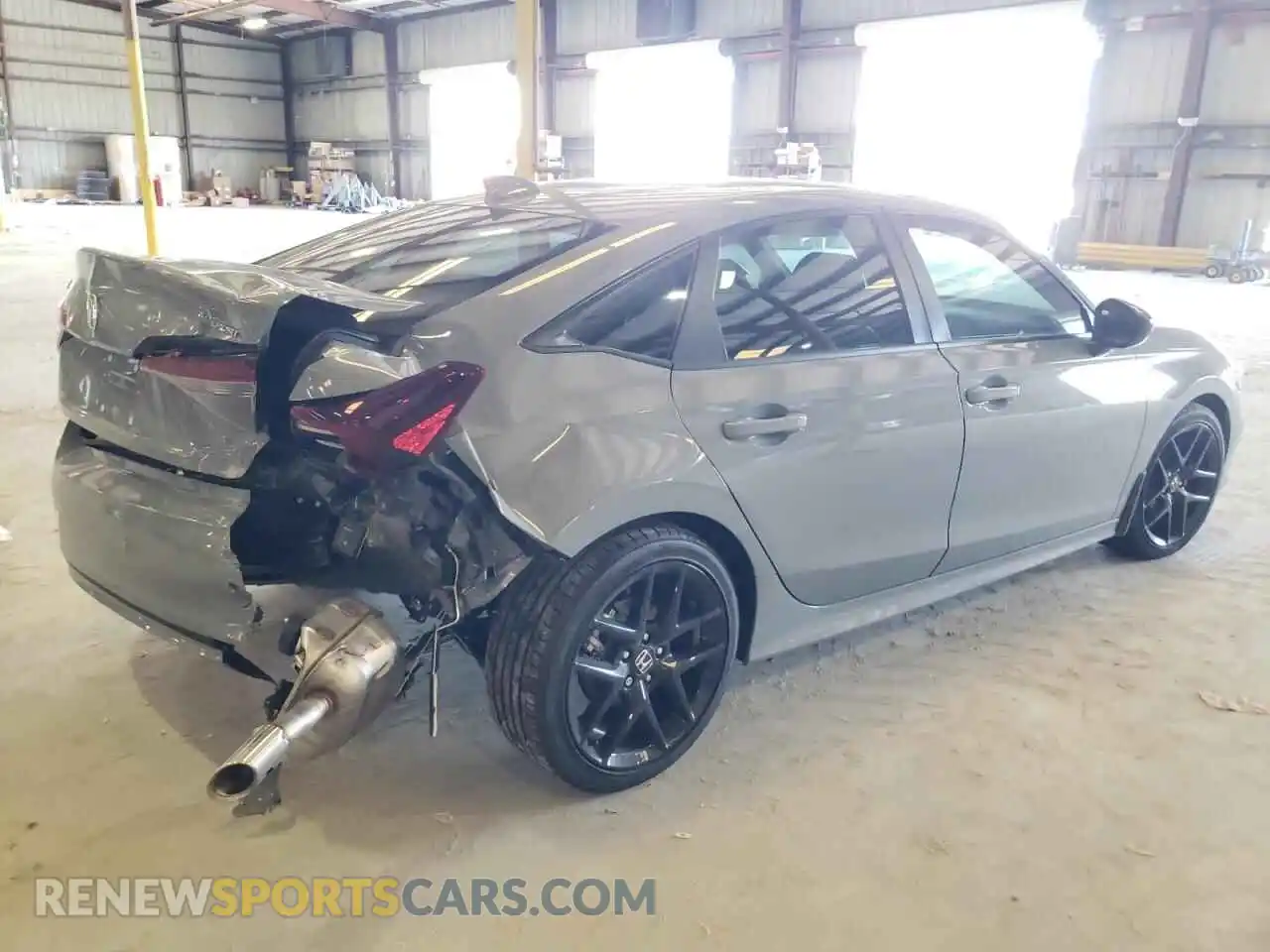 3 Photograph of a damaged car 2HGFE2F55SH584597 HONDA CIVIC 2025