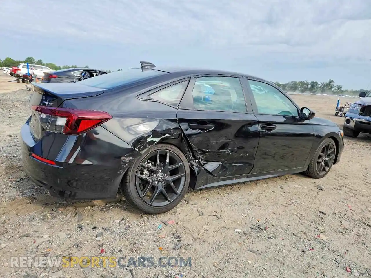 3 Photograph of a damaged car 2HGFE2F55SH605254 HONDA CIVIC 2025
