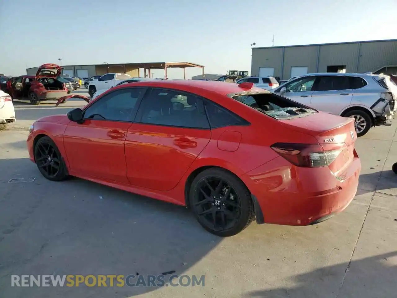 2 Photograph of a damaged car 2HGFE2F56SH500562 HONDA CIVIC 2025