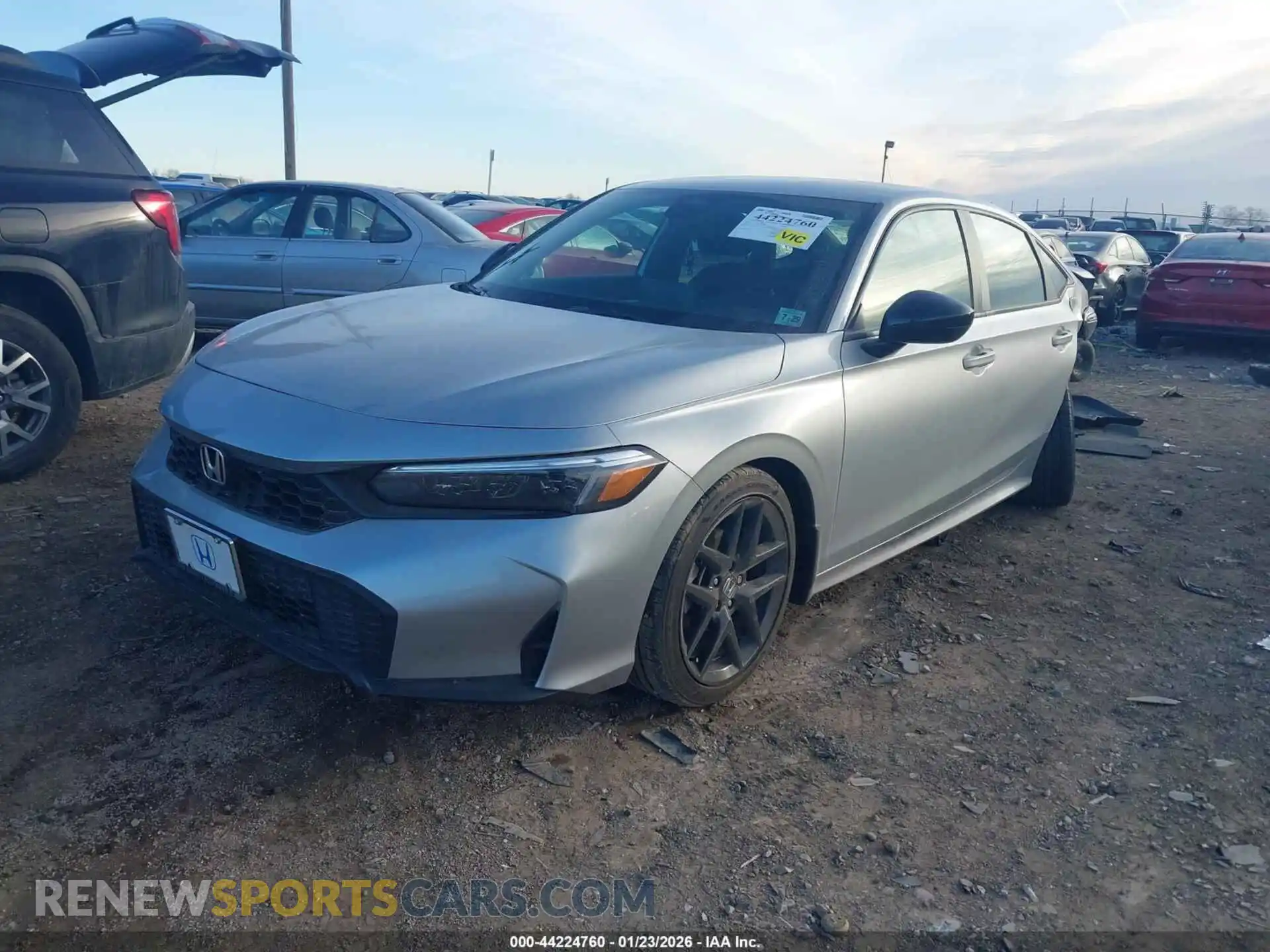 2 Photograph of a damaged car 2HGFE2F56SH505809 HONDA CIVIC 2025
