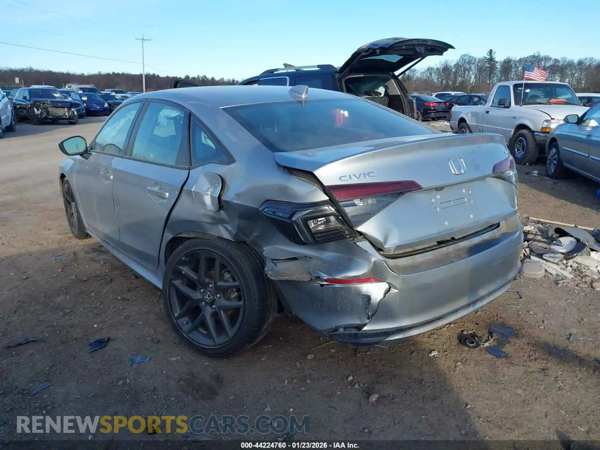 3 Photograph of a damaged car 2HGFE2F56SH505809 HONDA CIVIC 2025