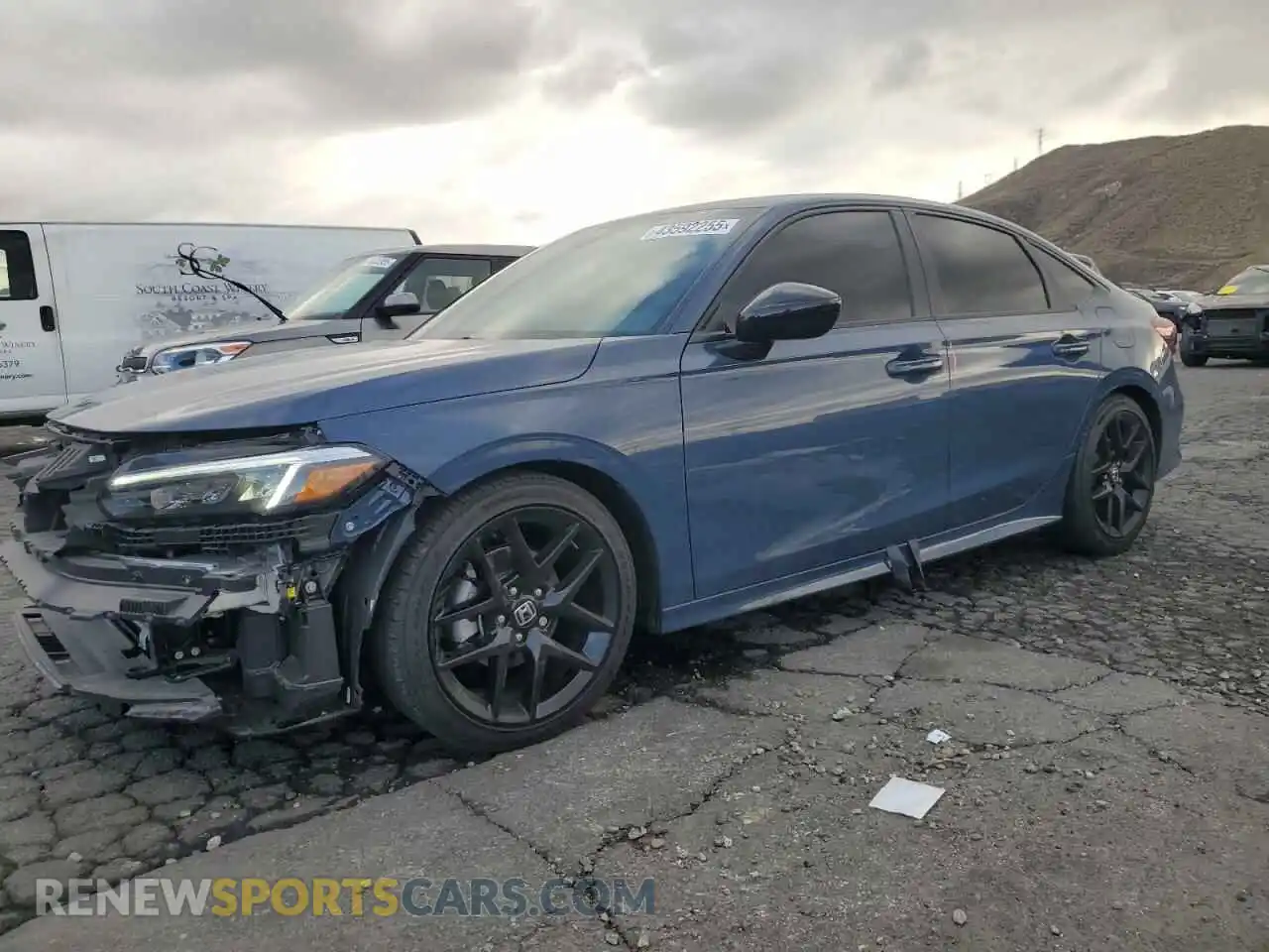 1 Photograph of a damaged car 2HGFE2F56SH515532 HONDA CIVIC 2025