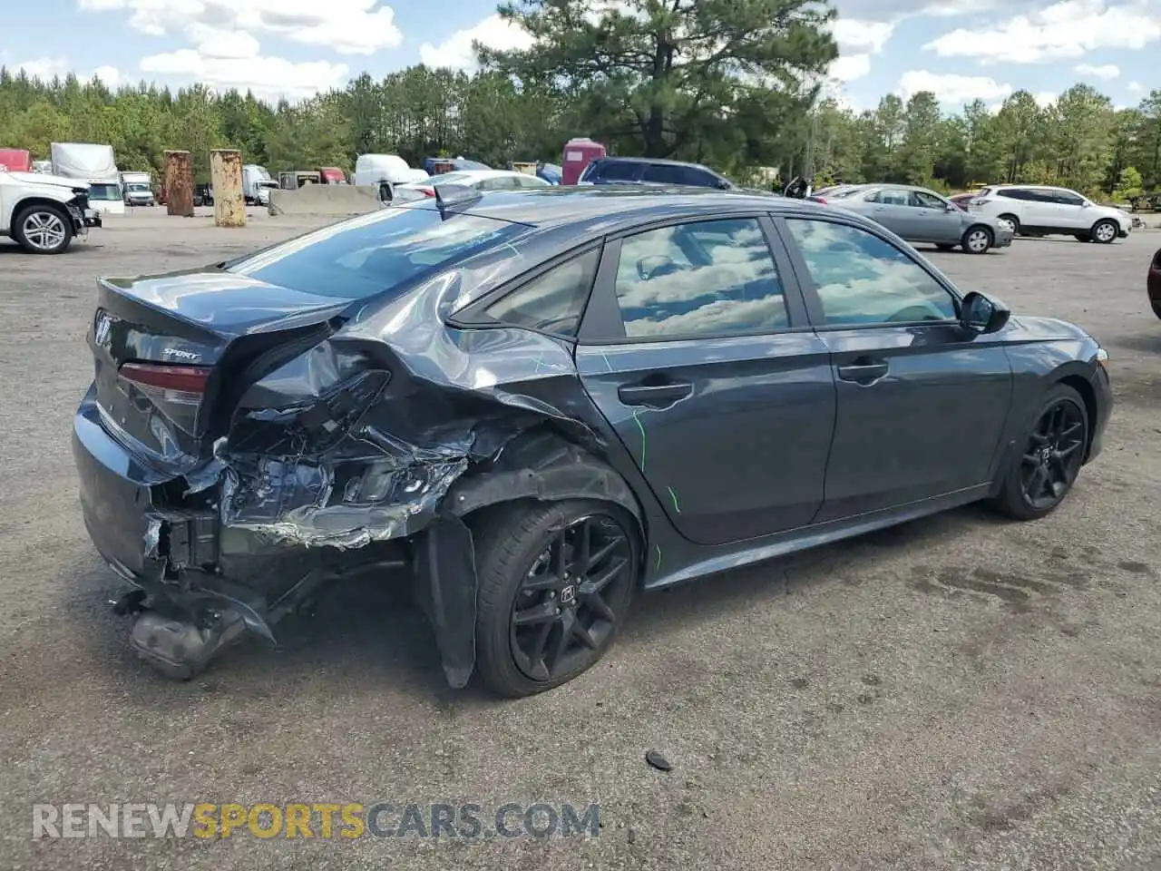 3 Photograph of a damaged car 2HGFE2F56SH532010 HONDA CIVIC 2025