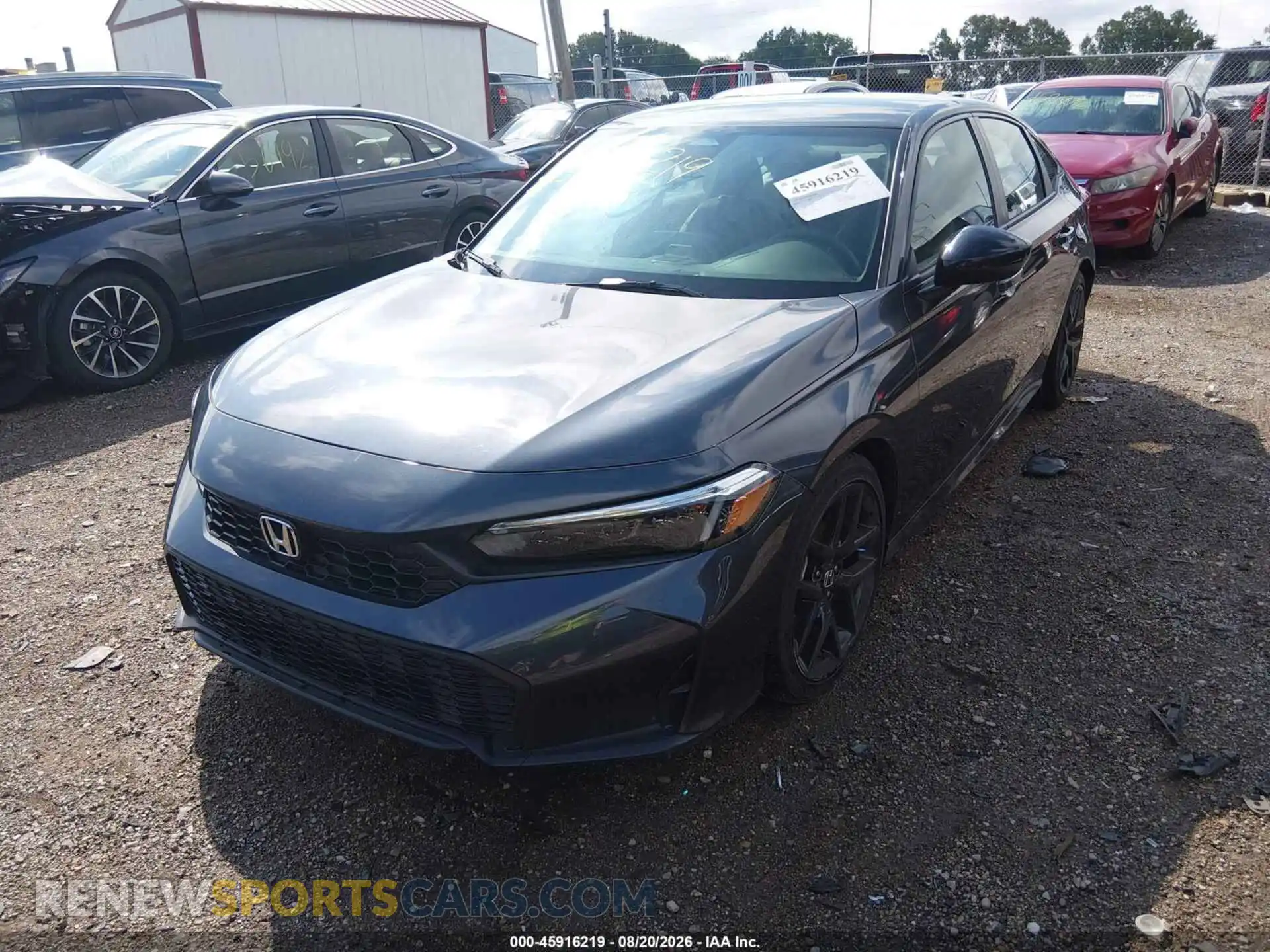 2 fotografías del automóvil dañado 2HGFE2F56SH547686 HONDA CIVIC 2025
