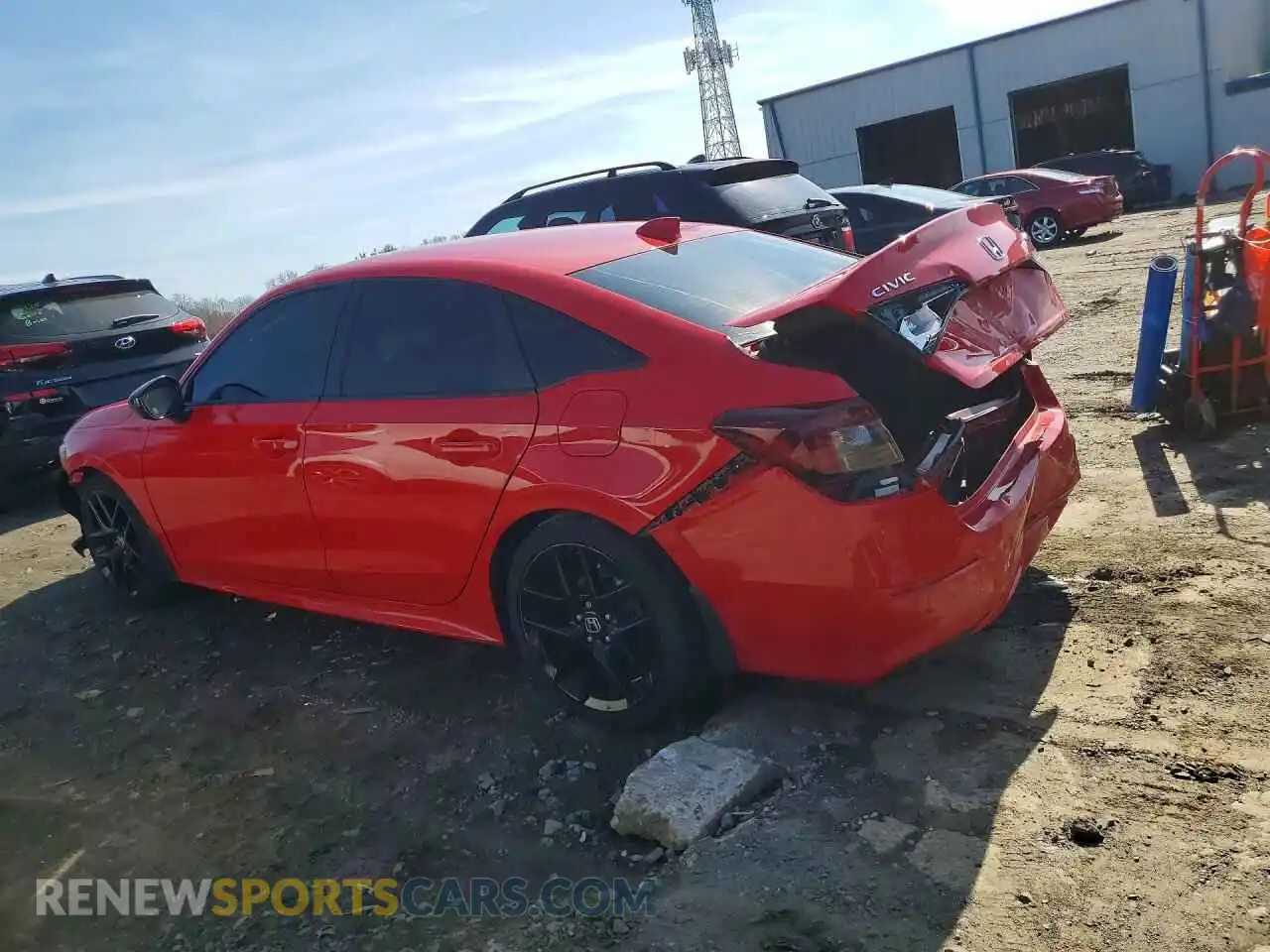 2 Photograph of a damaged car 2HGFE2F56SH549261 HONDA CIVIC 2025