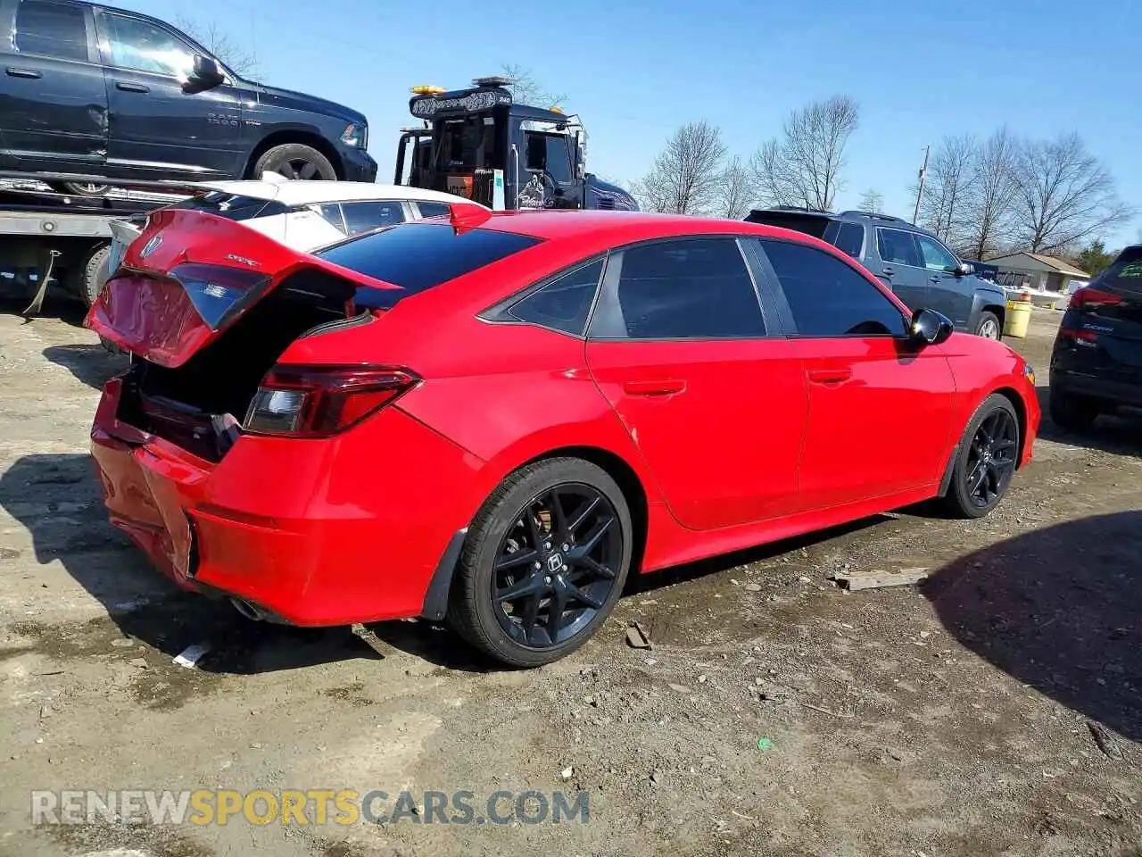 3 Photograph of a damaged car 2HGFE2F56SH549261 HONDA CIVIC 2025