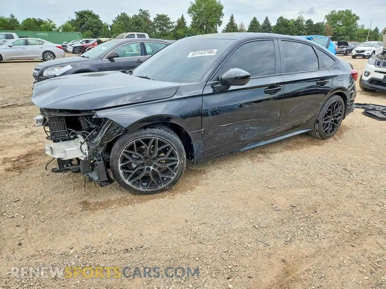 1 Photograph of a damaged car 2HGFE2F56SH552385 HONDA CIVIC 2025