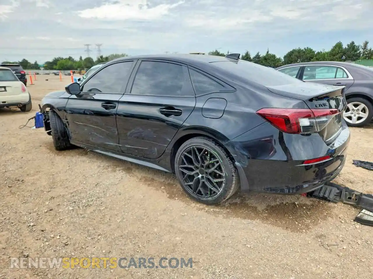 2 Photograph of a damaged car 2HGFE2F56SH552385 HONDA CIVIC 2025