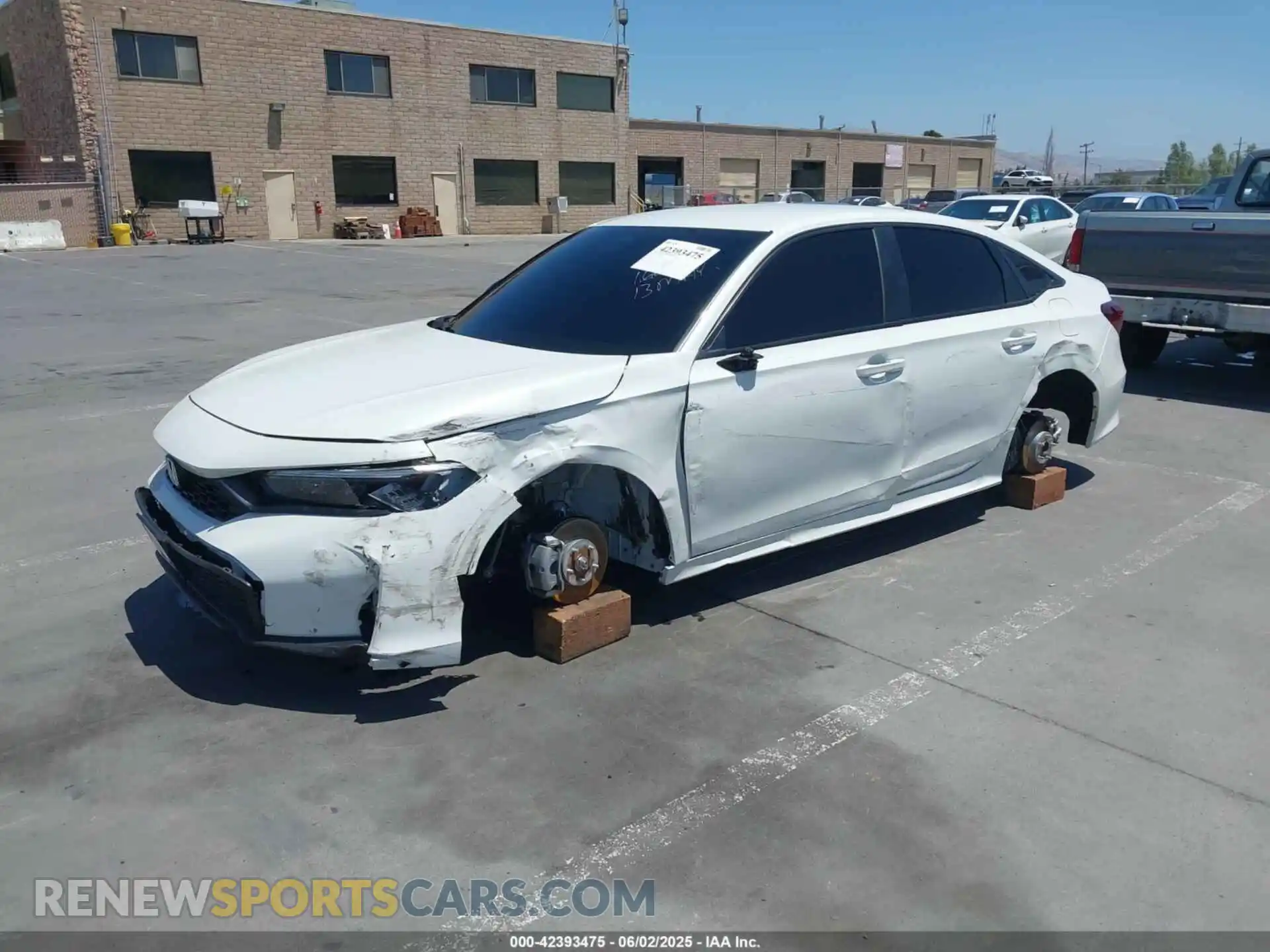 2 Photograph of a damaged car 2HGFE2F56SH564746 HONDA CIVIC 2025