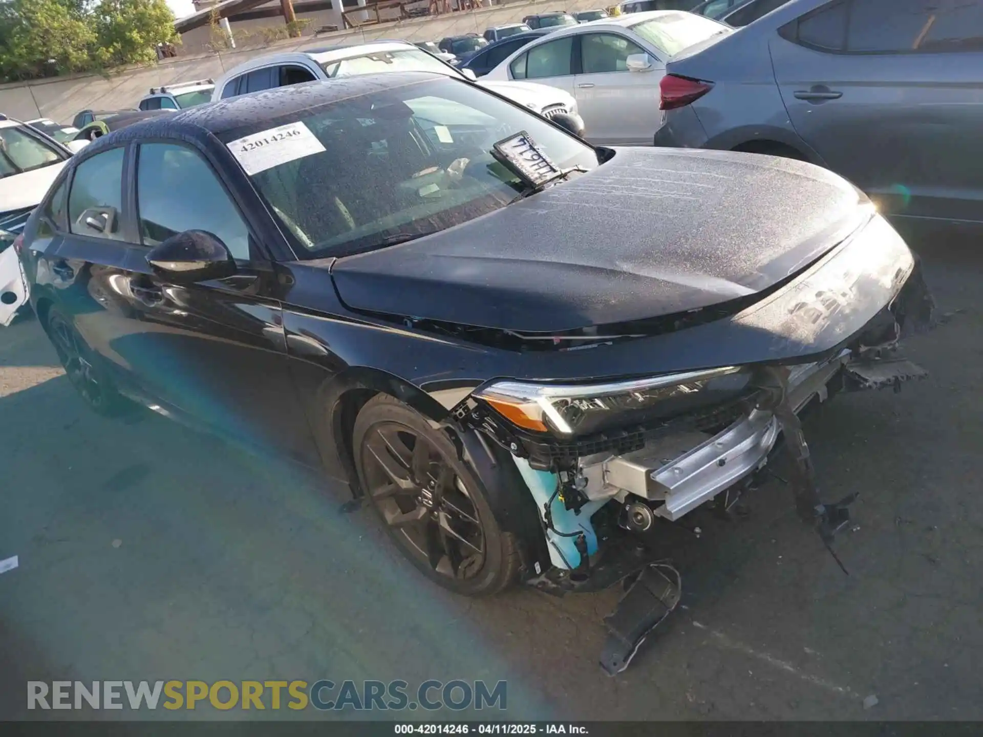 1 Photograph of a damaged car 2HGFE2F56SH570871 HONDA CIVIC 2025